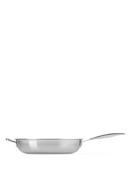 Le Creuset 3-ply koekenpan 30 cm - detail 5 beige