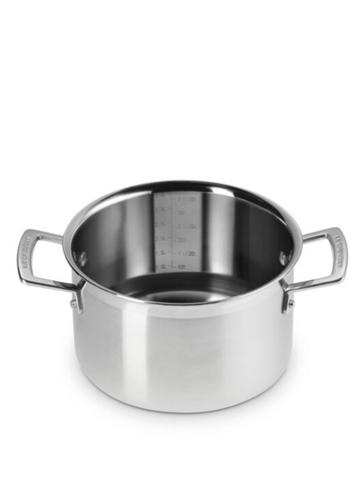 Le Creuset 3-ply kookpan met stoominzet 20 cm - detail 4 beige