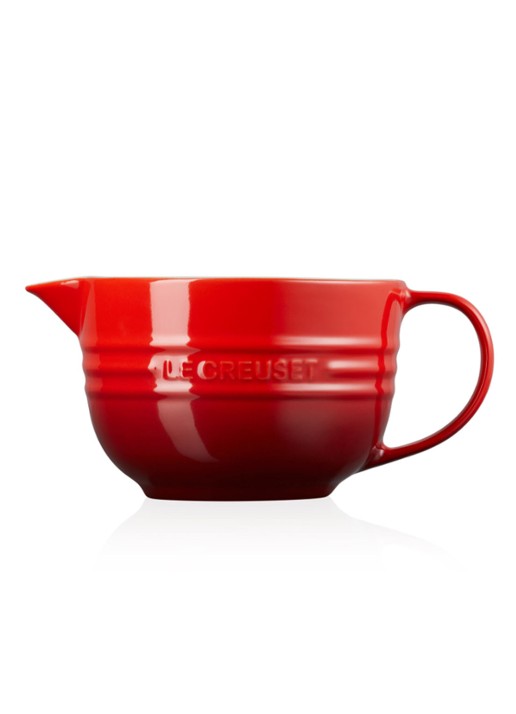 Le Creuset Beslagkom 2 liter - achterkant kersenrood / rood