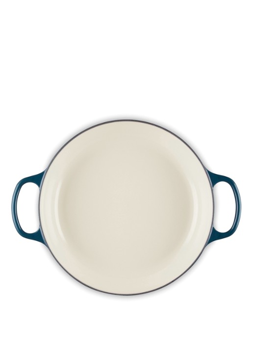 Le Creuset Campagnard Signature braadpan Ø25,7 - detail 4 donkerblauw