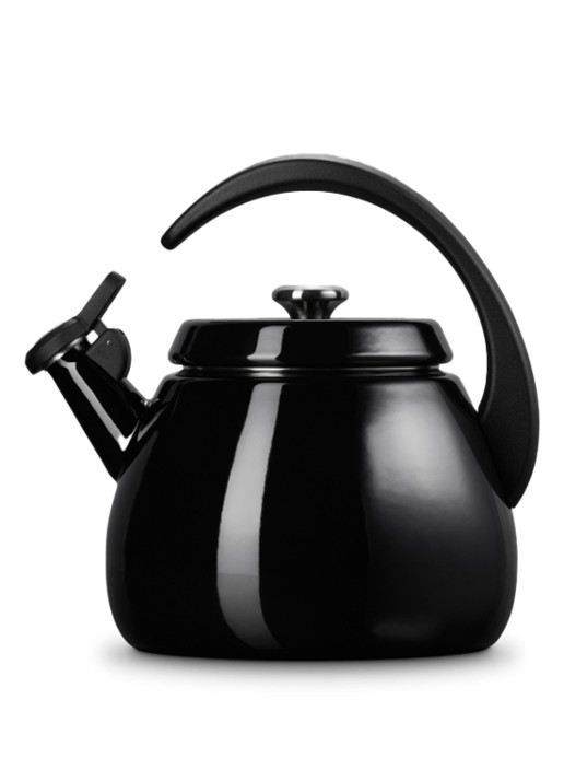 Le Creuset Cloche fluitketel 2,1 liter - achterkant 5 zwart