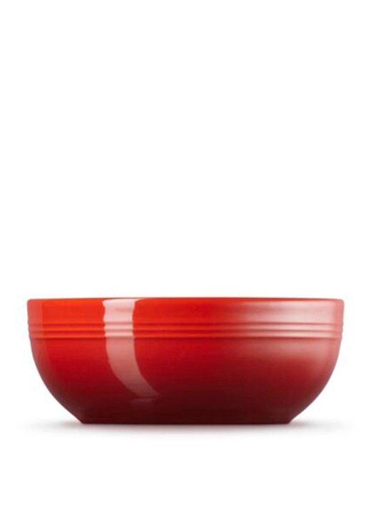 Le Creuset Coupe kom 16 cm - achterkant 4 donkerrood
