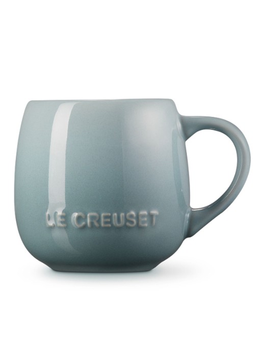 Le Creuset Coupe mok 32 cl - achterkant 6 sea salt / lichtgroen