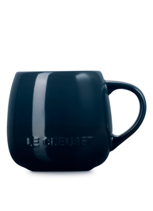 Le Creuset Coupe mok 32 cl - achterkant 4 donkerblauw