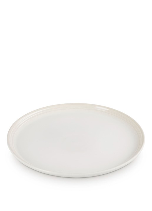 Le Creuset Coupe ontbijtbord 22 cm - voorkant 2 meringue / beige