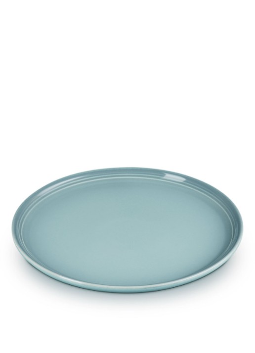 Le Creuset Coupe ontbijtbord 22 cm  - voorkant 7 sea salt / lichtgroen