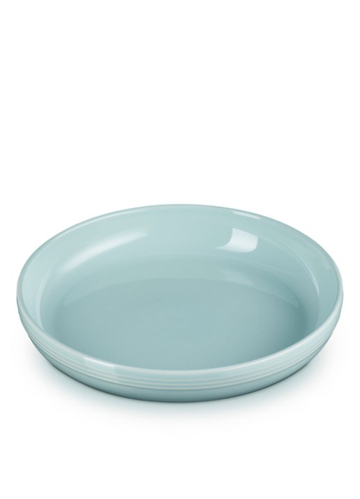 Le Creuset Coupe Sea Salt diep bord ø22 cm - voorkant 7 sea salt / lichtgroen