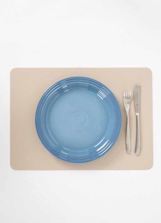 Le Creuset Dinerbord 27 cm - detail 2 chambray / blauw