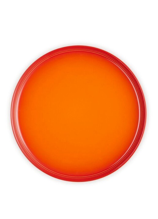 Le Creuset Dinerbord 27 cm - detail 4 oranjerood
