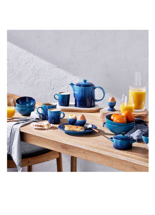 Le Creuset Eierdop 5,9 cm  - detail 2 azure / blauw