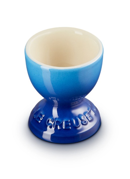 Le Creuset Eierdop 5,9 cm  - voorkant 4 azure / blauw