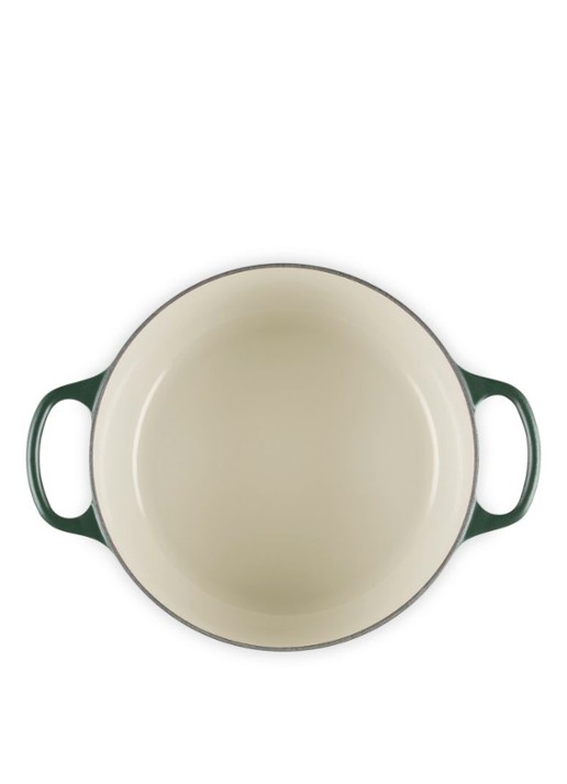 Le Creuset Forêt braadpan 24 cm  - detail 3 donkergroen