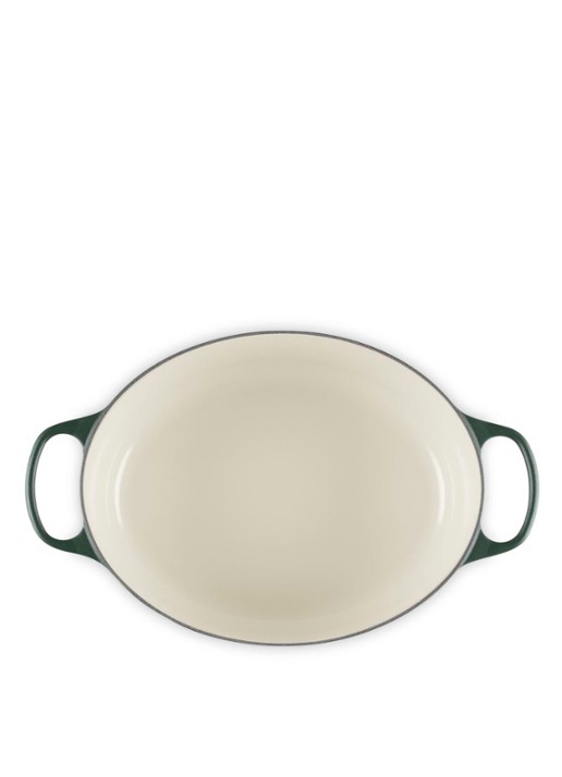 Le Creuset Forêt braadpan 28 cm  - detail 3 donkergroen