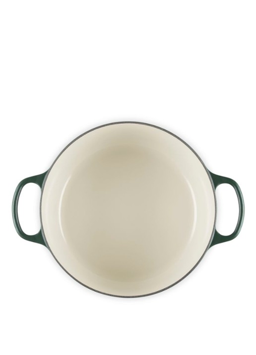 Le Creuset Forêt braadpan 28 cm  - detail 3 donkergroen