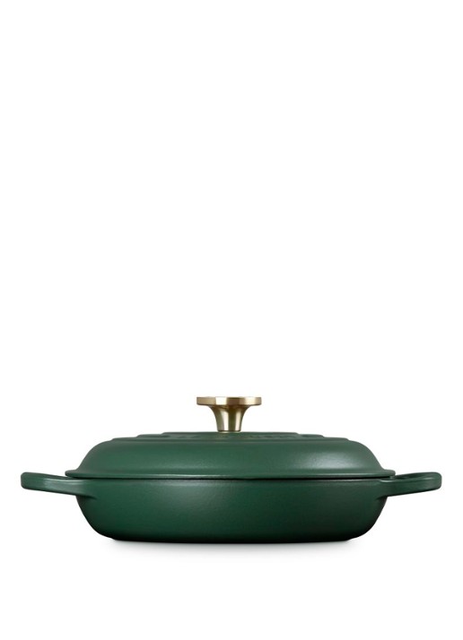 Le Creuset Forêt campagnard 26 cm  - detail 3 donkergroen
