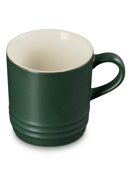 Le Creuset Forêt koffiebeker 20 cl  - achterkant donkergroen