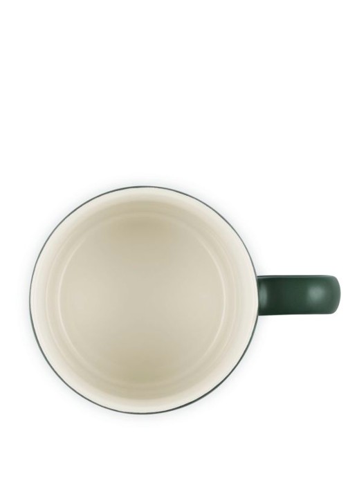 Le Creuset Forêt mok 35 cl  - detail 2 donkergroen