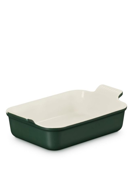 Le Creuset Forêt ovenschaal 26 cm  - detail 3 donkergroen