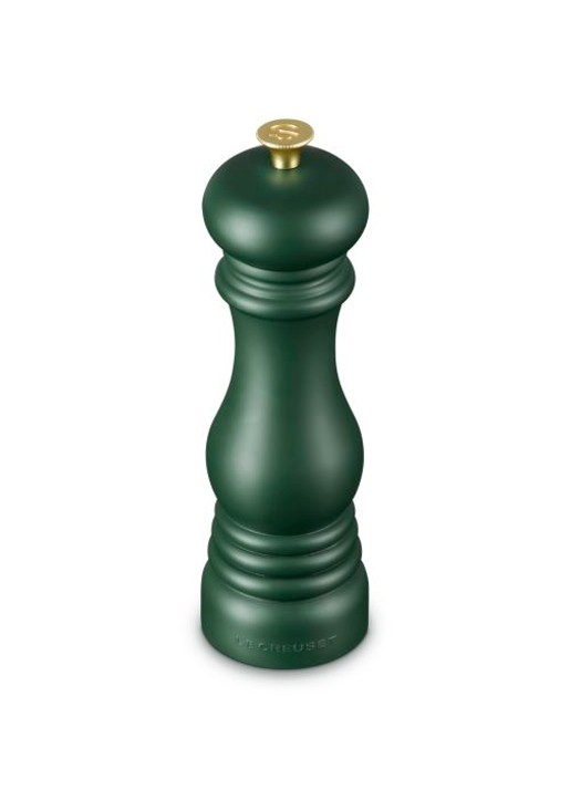 Le Creuset Forêt zoutmolen 21 cm - achterkant 3 donkergroen