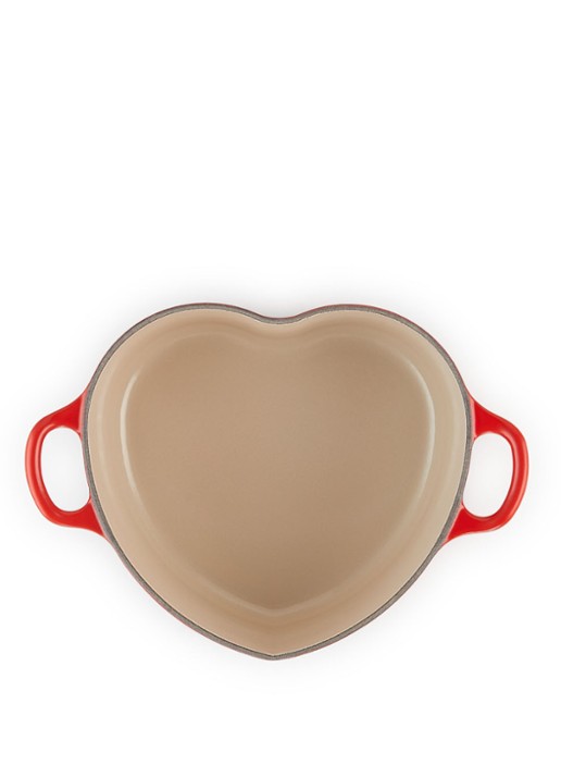 Le Creuset Hart braadpan Ø20 cm  - detail 2 kersenrood / rood