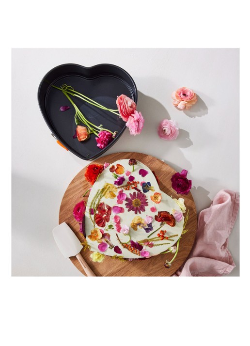 Le Creuset Hartvormige springvorm met anti-aanbak  - detail 4 zwart