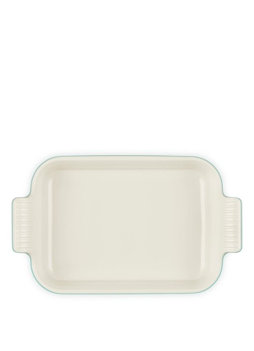 Le Creuset Heritage ovenschaal 19 cm - achterkant blauw