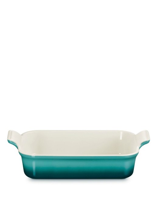 Le Creuset Heritage ovenschaal 19 cm - detail 3 blauw
