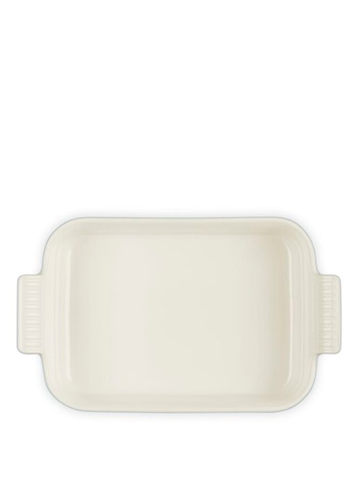 Le Creuset Heritage ovenschaal 26 cm - detail 3 lichtgrijs