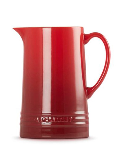 Le Creuset Karaf 1,5 liter - achterkant 5 donkerrood