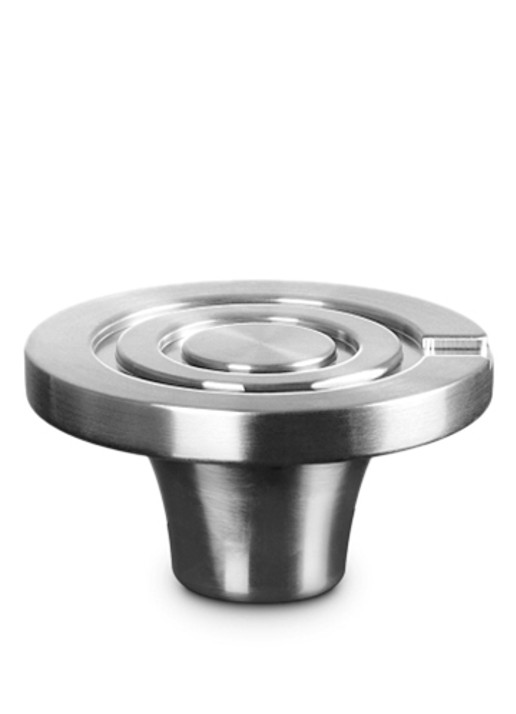 Le Creuset Knop crucible 45 mm - voorkant 2 zilver