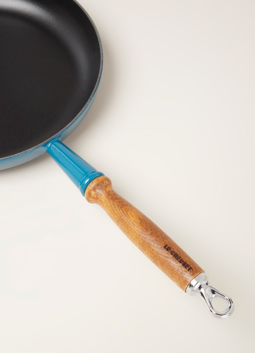 Le Creuset Koekenpan Ø28 cm - detail 3 deep teal / blauw