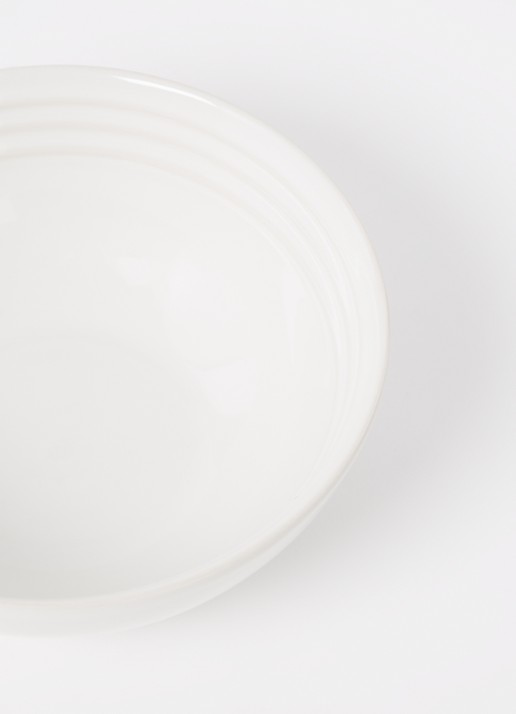 Le Creuset Kom 16 cm - voorkant 2 white / wit