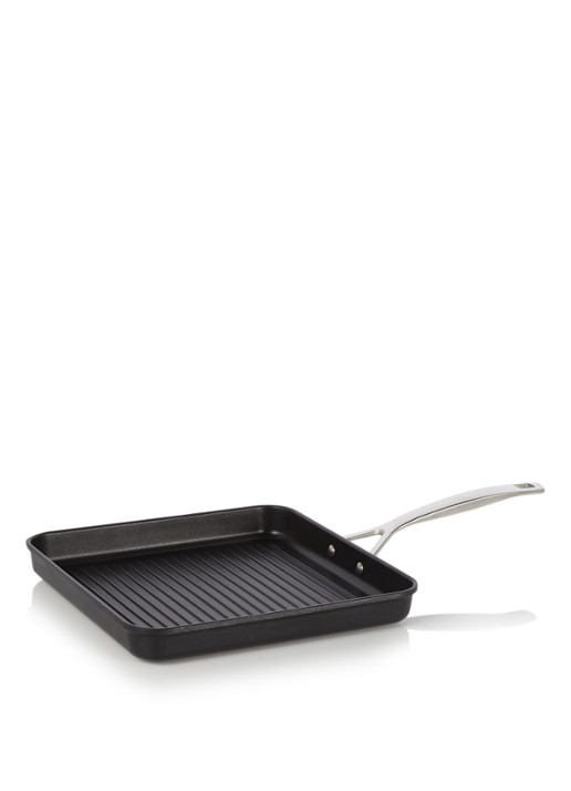 Le Creuset Les Forgées grillpan 28 cm - voorkant undefined