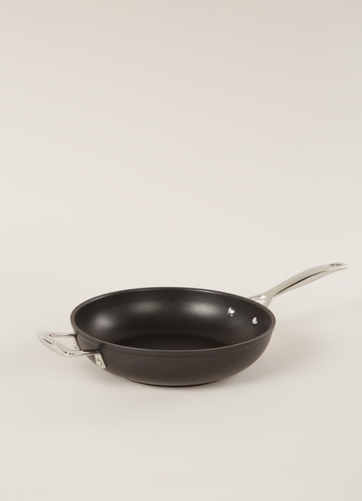 Le Creuset Les Forgées koekenpan Ø26 cm - voorkant 3 zwart
