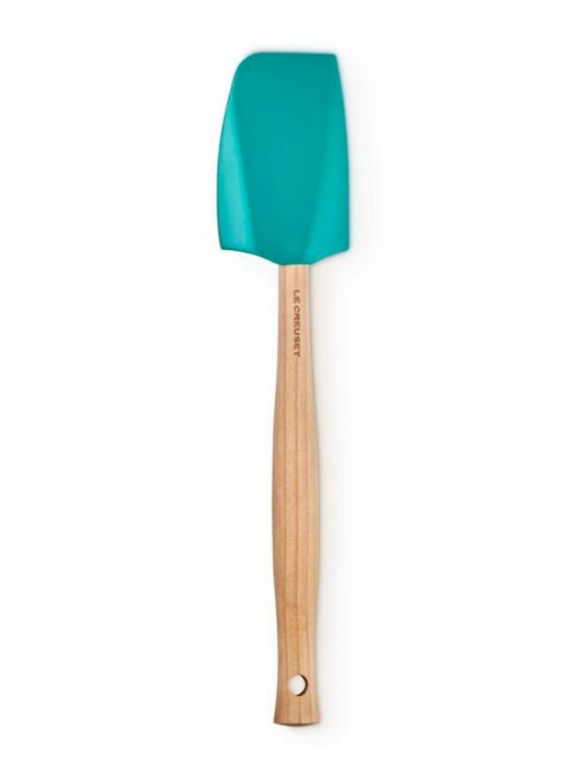 Le Creuset Medium spatel 28,5 cm - achterkant blauw