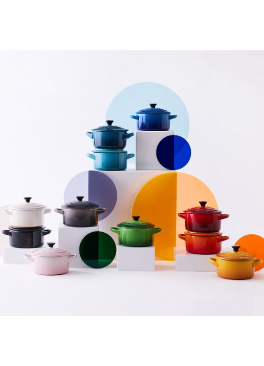 Le Creuset Mini-Braadpan 10 cm  - detail 5 nectar / oranje