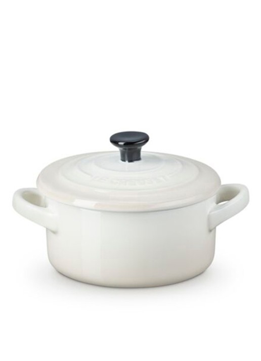 Le Creuset Mini-braadpan 25 cl - voorkant 2 gebroken wit