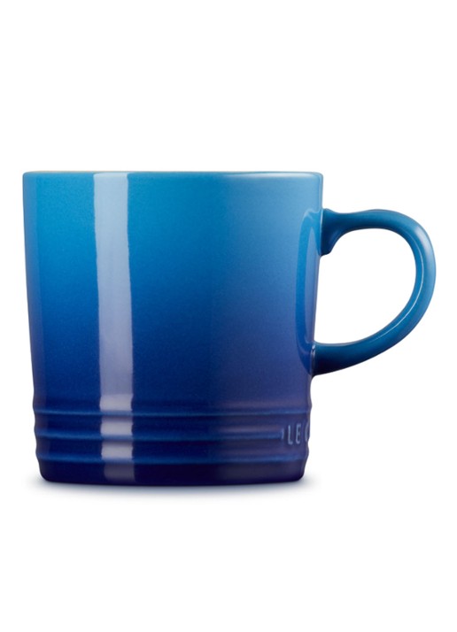 Le Creuset Mok 35 cl - achterkant azure / blauw