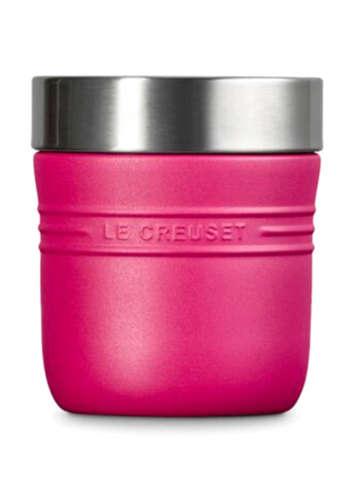 Le Creuset On The Go lunchbeker 0,5 liter - achterkant 3 roze