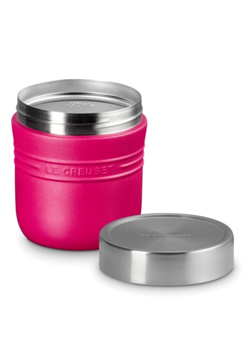 Le Creuset On The Go lunchbeker 0,5 liter - detail 5 roze