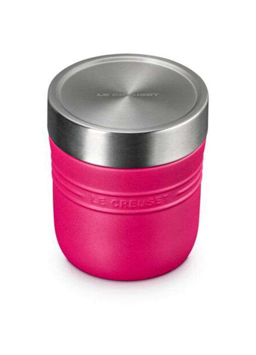 Le Creuset On The Go lunchbeker 0,5 liter - voorkant 2 roze