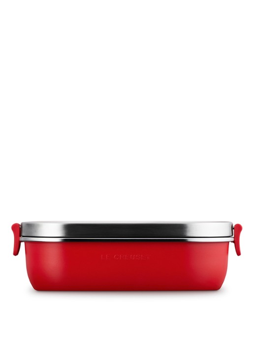 Le Creuset On The Go lunchbox 0,9 liter - detail 5 rood