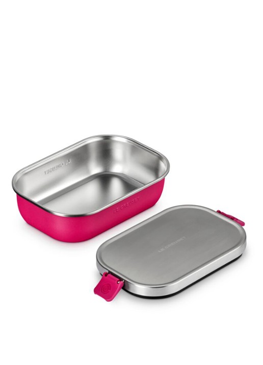 Le Creuset On The Go lunchbox 0,9 liter - detail 5 roze