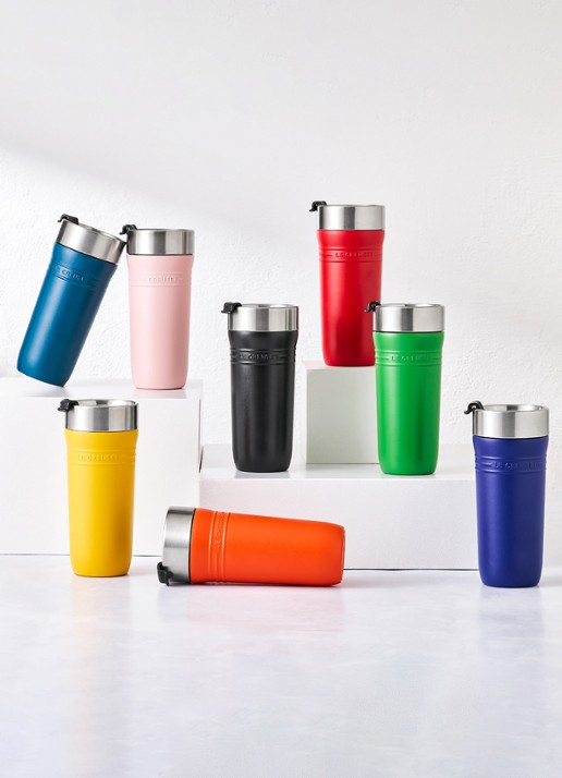 Le Creuset On The Go thermosbeker 0,35 liter - voorkant 2 zwart