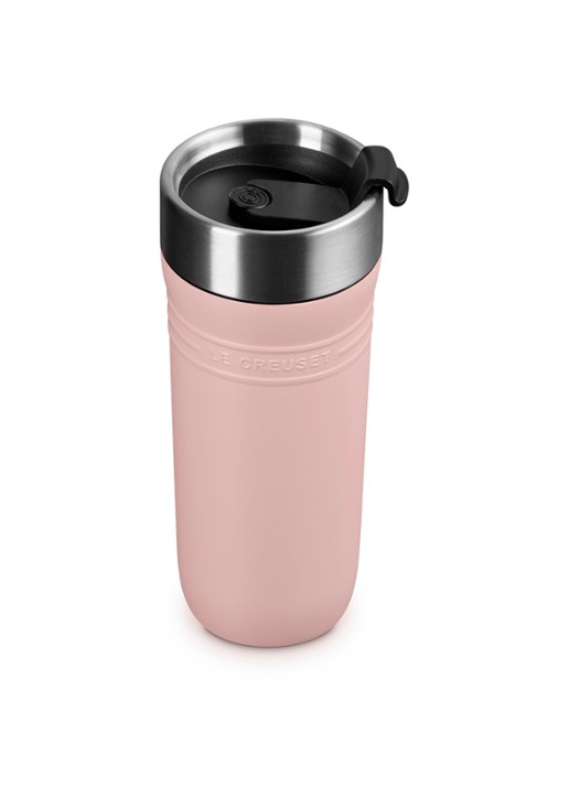 Le Creuset On The Go thermosbeker 0,35 liter - detail 4 roze