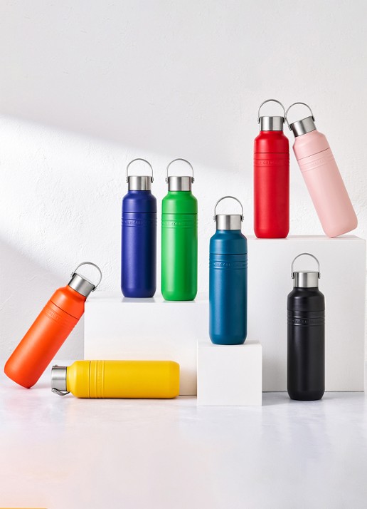 Le Creuset On The Go waterfles 0,5 liter - detail 4 zwart