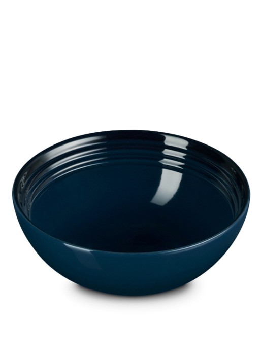 Le Creuset Ontbijtkom 16 cm - voorkant 4 donkerblauw