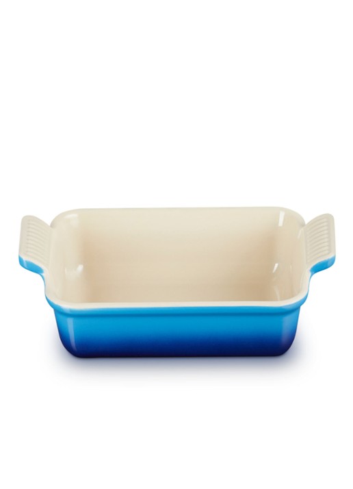 Le Creuset Ovenschaal 19 cm - voorkant 5 azure / blauw