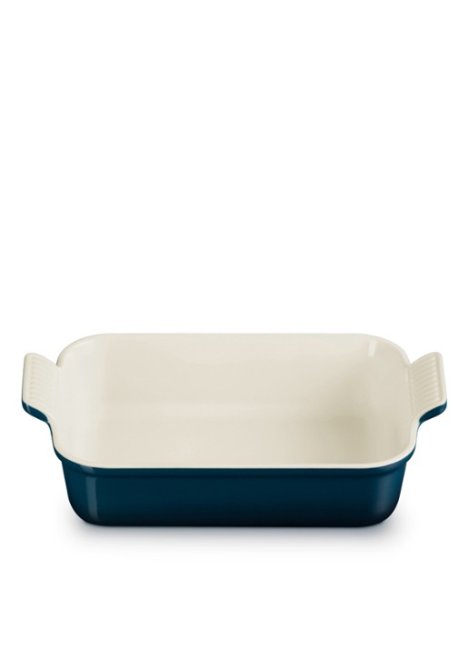 Le Creuset Ovenschaal 20 cm - voorkant 3 donkerblauw