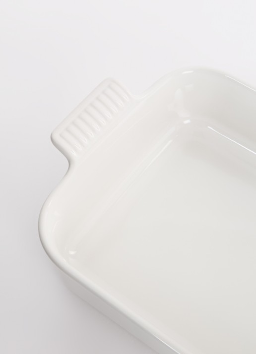 Le Creuset Ovenschaal 32 cm - voorkant 2 white / wit